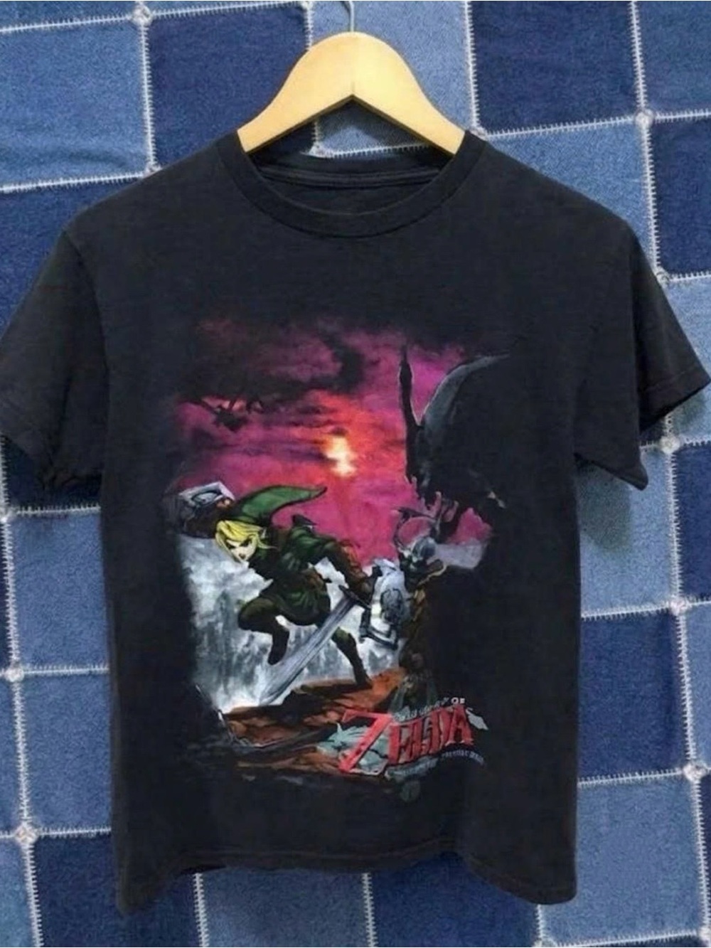 The Legend of Zelda Black Graphic Tee - Men’s Casual Shirt